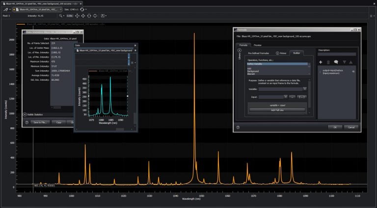 Raman spectra obtained from skin samples using 785 nm excitation with a current state-of-the-art, deep-depleted CCD (blu