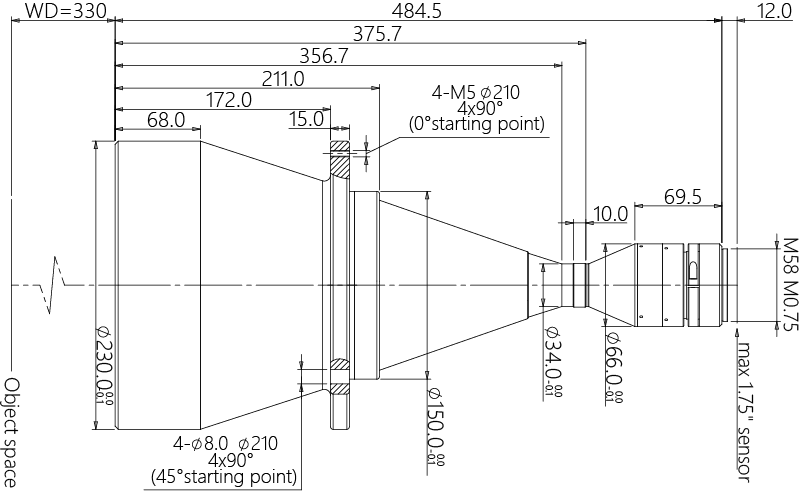 ZXCM175-190H-M58-AL