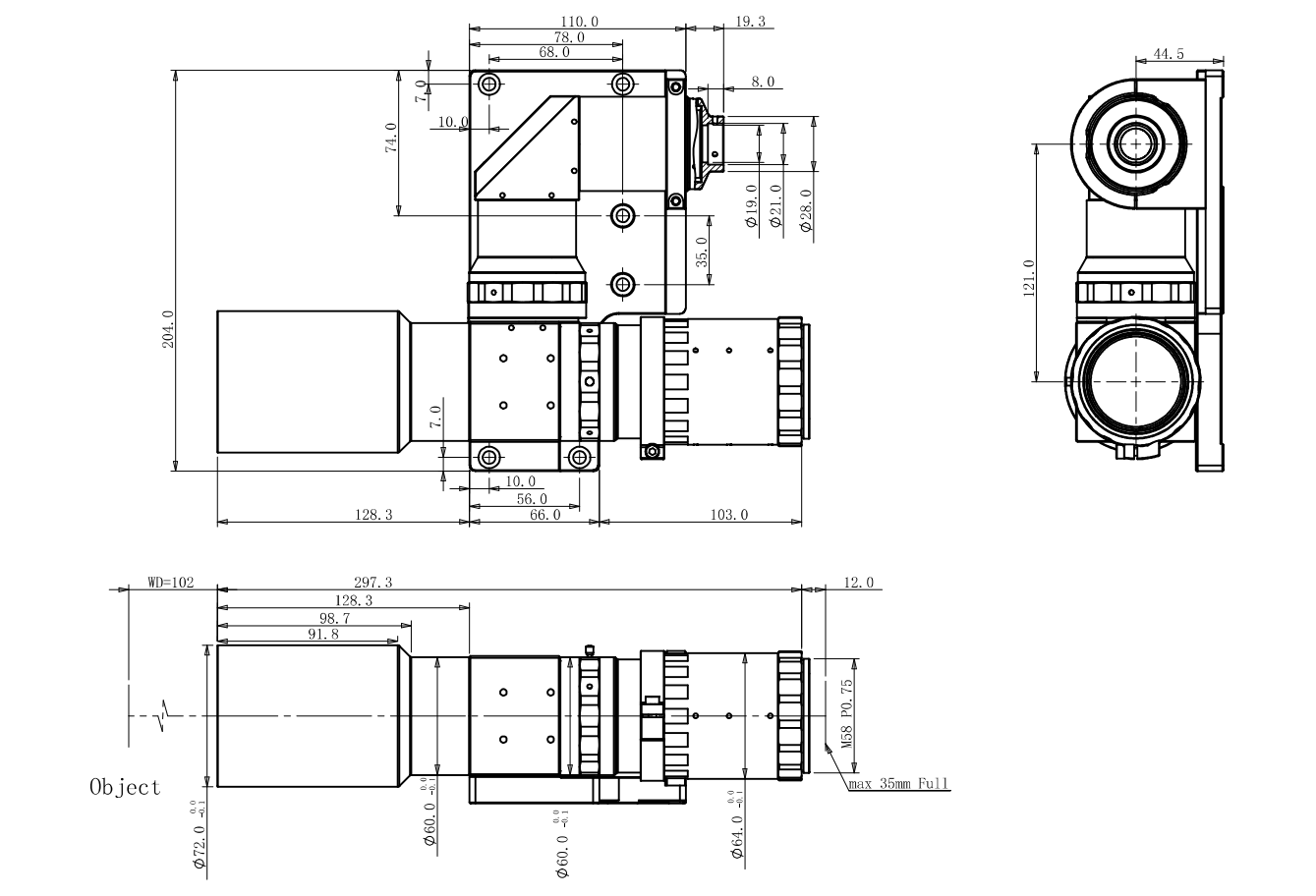 ZXCA35F-44C-G-M58-AL