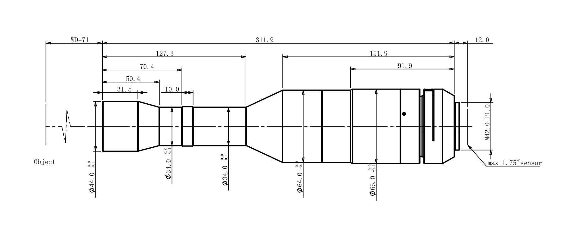 ZXCA175-15.7-M42-AL