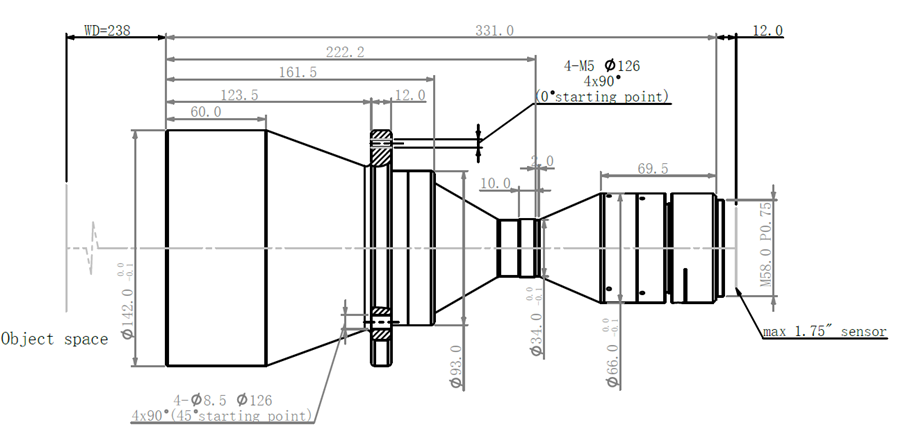 ZXCM175-100H-M58-AL