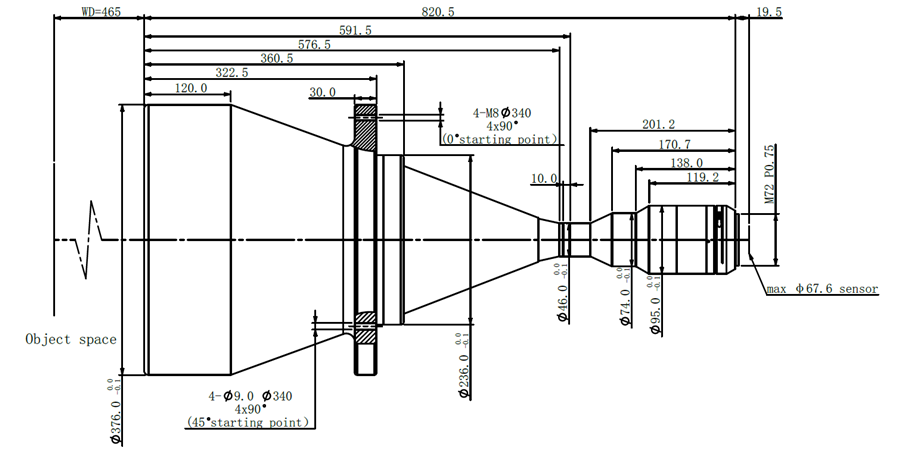 ZXCM150M-300S-M72-19.5-AL