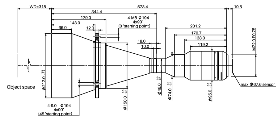 ZXCM150M-170-M72-19.5-AL